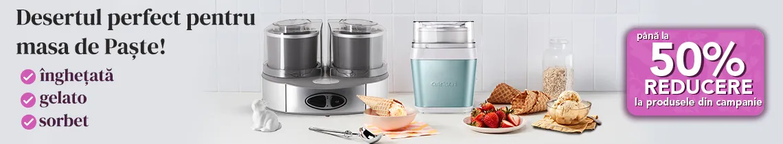 Campanie Cuisinart aparate inghetata  - produse