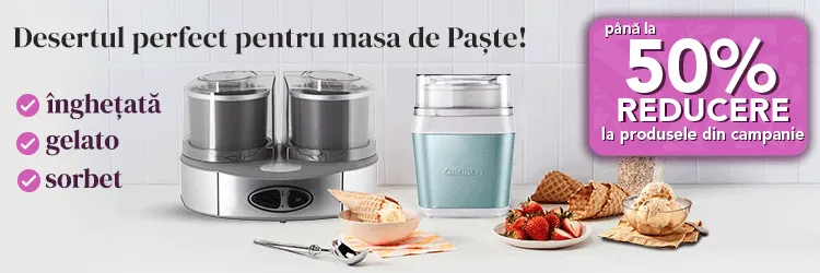 Campanie Cuisinart aparate inghetata  - produse