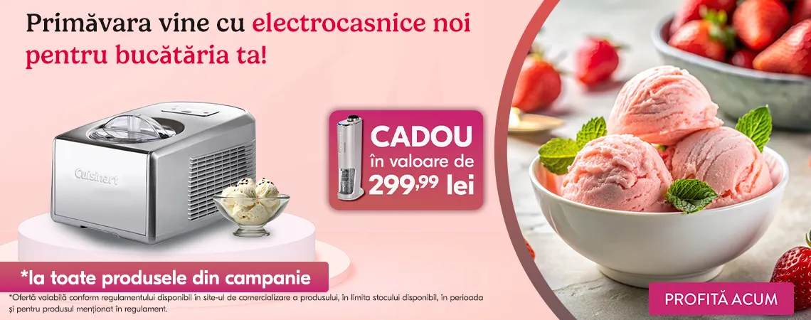 Campanie Cuisinart aparate inghetata