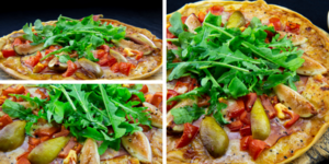 Rețetă pizza cu prosciutto și smochine