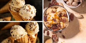 Rețetă înghețată cu nuci pecan și unt