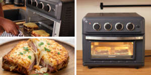 Rețetă sandwich cu șuncă și cașcaval la airfryer