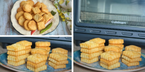 Rețetă biscuiți cu parmezan și busuioc by Delicatese Baby Friendly
