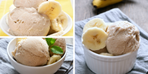 Rețetă înghețată proteică cu banane