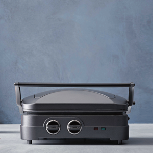 grătar electric multifuncțional, Cuisinart GR47BE, grătar electric 1600 W, grătar pentru carne și legume, gratar sandwich, preț grătar electric, gratar electric profesional, gratar electric profesional horeca, plita grill, gratar electric cu capac, g