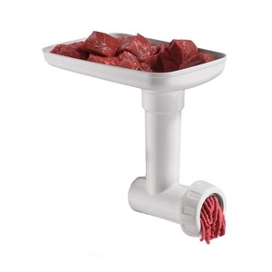 accesoriu pentru tocat carne alb din plastic