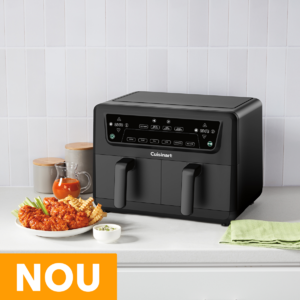 airfryer dual airtwin pe masa cu scris NOU