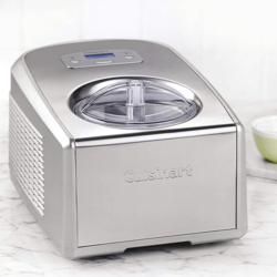 Aparat de făcut înghețată cu compresor integrat, Cuisinart, Gri, ICE100E, 150W
