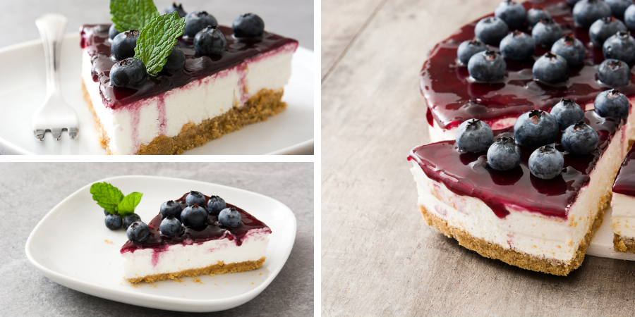 Rețetă cheesecake vegan cu afine