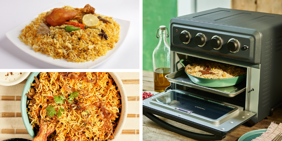 Rețetă orez biryani cu pui la airfryer
