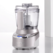 Mini robot de bucătărie, fără fir, Cuisinart, Argintiu, RMC100E