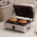 Grătar electric 3 in 1, cu plăci detașabile, Cuisinart, Argintiu, GRSM3E, 1000W